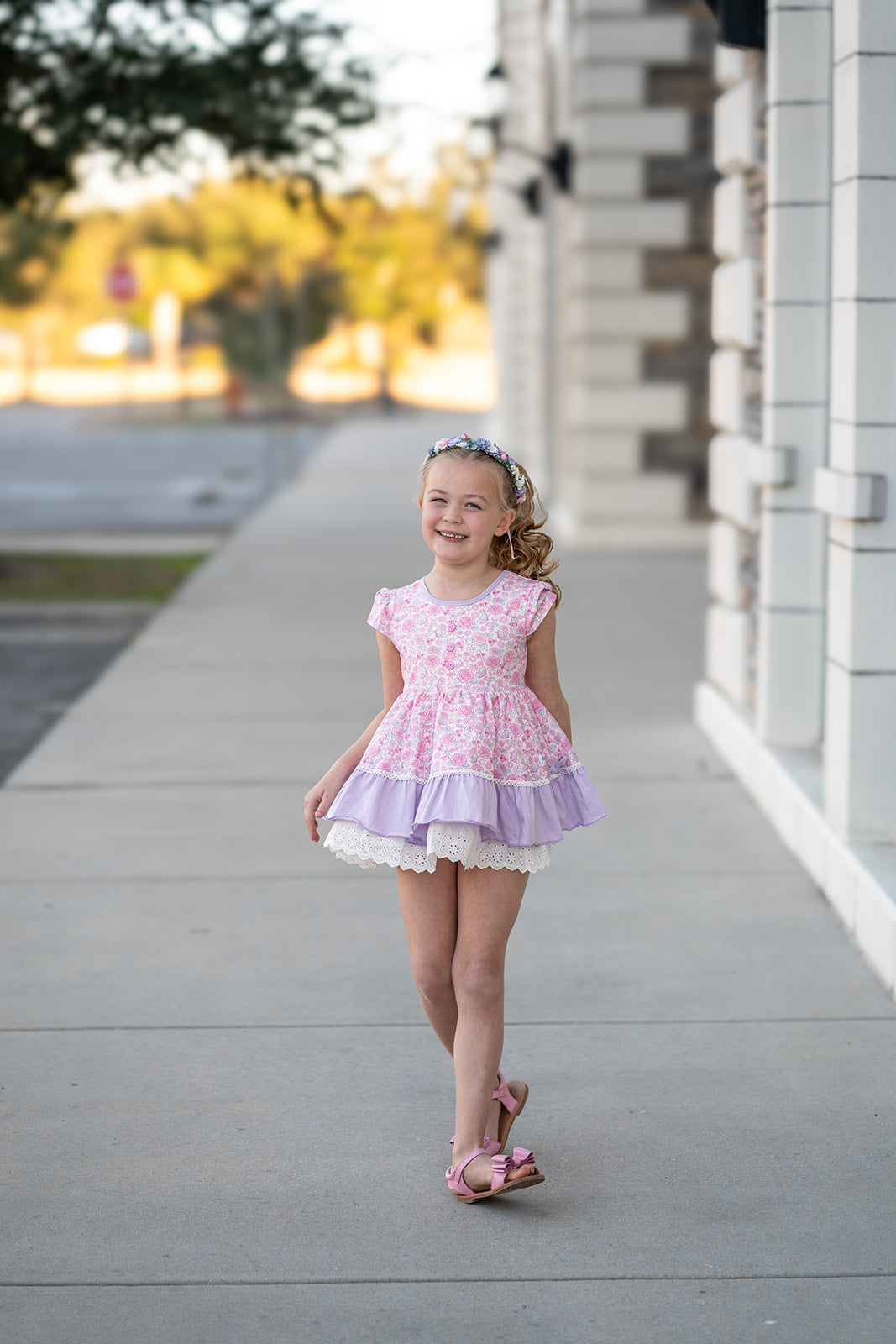 Blair Tunic Set - Floral Flutterbug Always In Bloom Clothing Co
