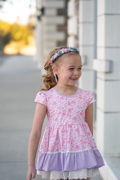 Blair Tunic Set - Floral Flutterbug Always In Bloom Clothing Co