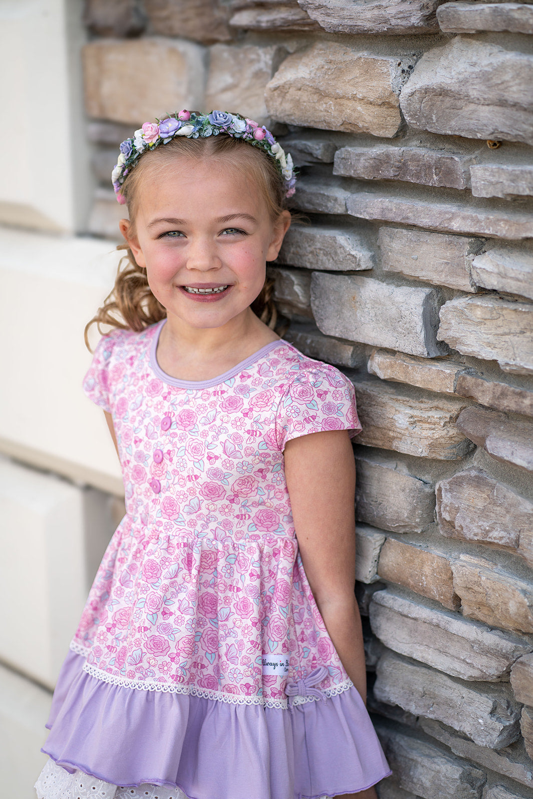 Blair Tunic Set - Floral Flutterbug Always In Bloom Clothing Co