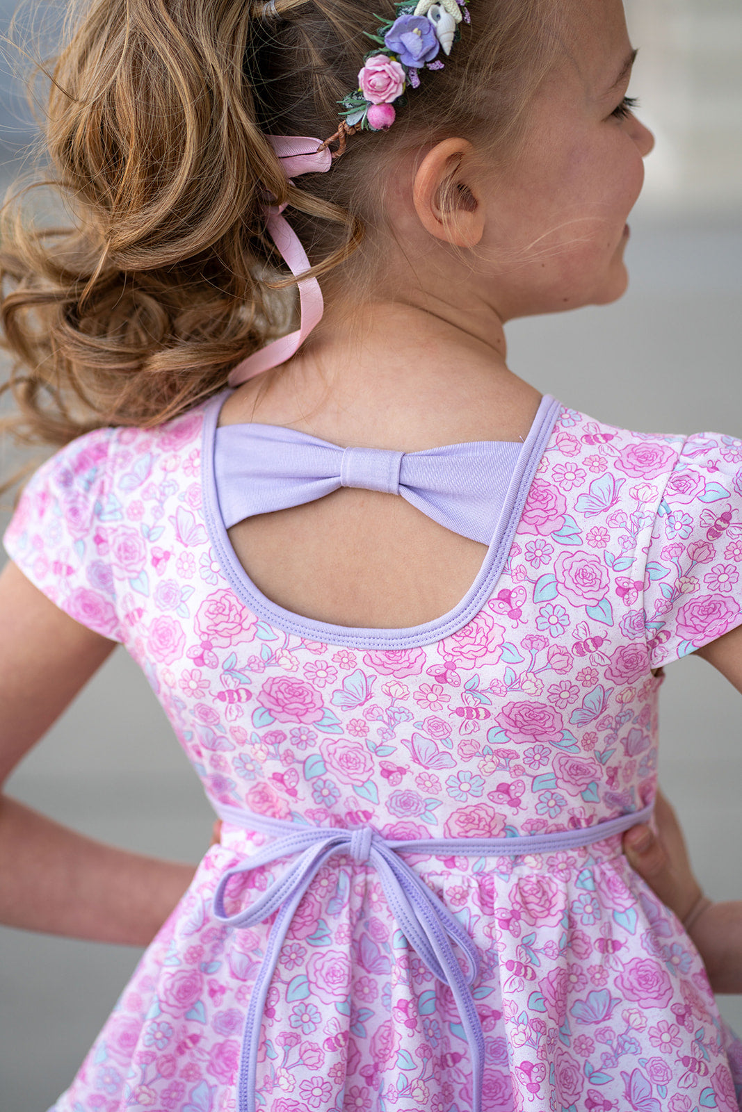 Blair Tunic Set - Floral Flutterbug Always In Bloom Clothing Co