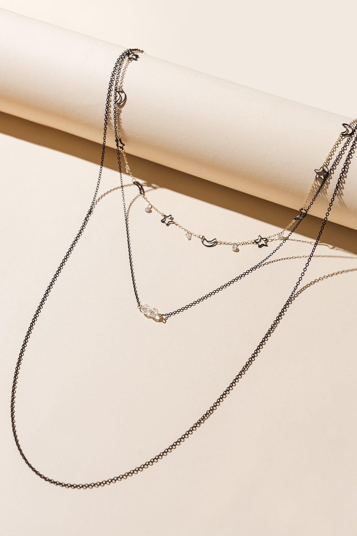 IT'S LIKE THUNDER LAYERED NECKLACE Flying Tomato