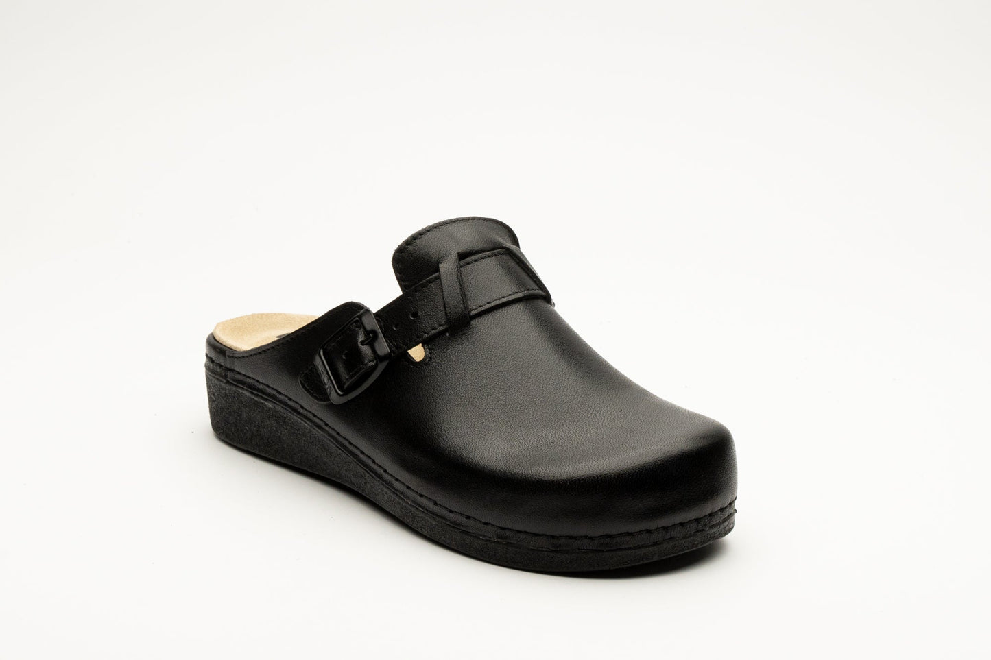 Nora I by LEON – Women’s Leather Clog- Removable Gel Insole & Adjustable Buckle LEON Footwear USA