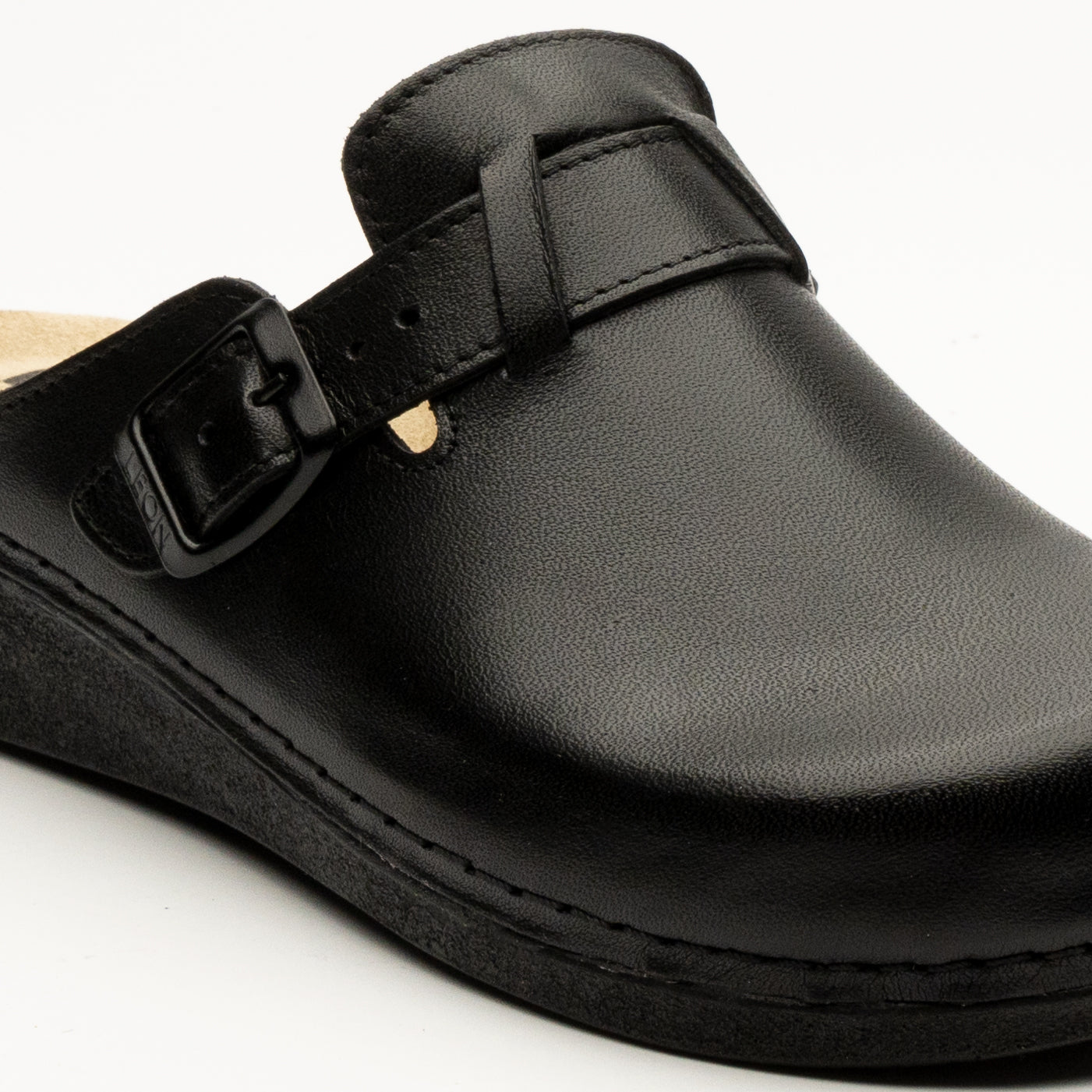 Nora I by LEON – Women’s Leather Clog- Removable Gel Insole & Adjustable Buckle LEON Footwear USA