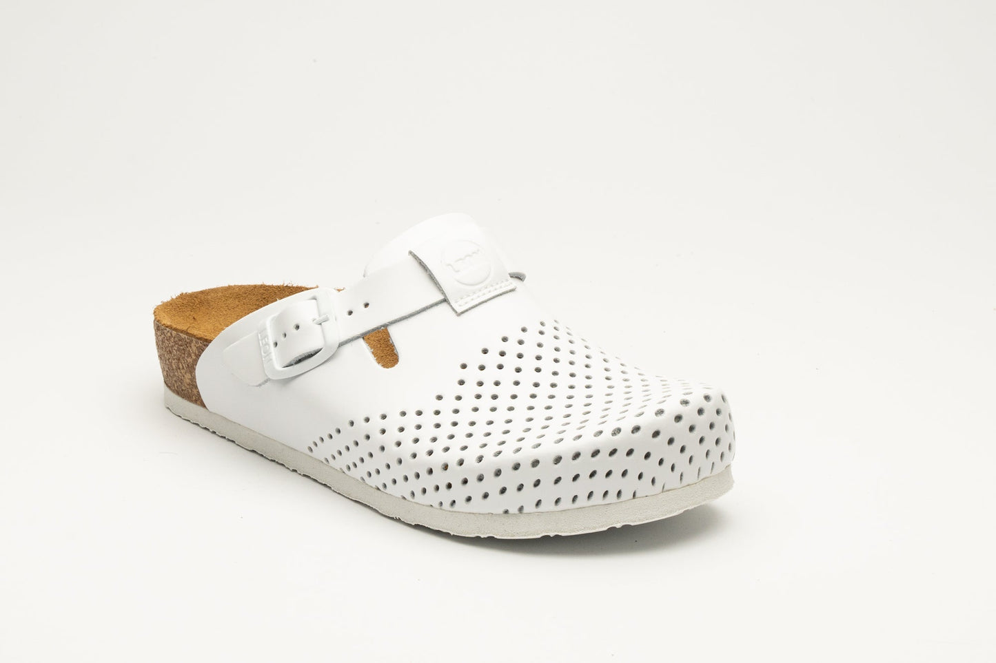 Edita by LEON– Women’s Leather Clog- Orthopedic Cork-style Clog with Adjustable Buckle LEON Footwear USA