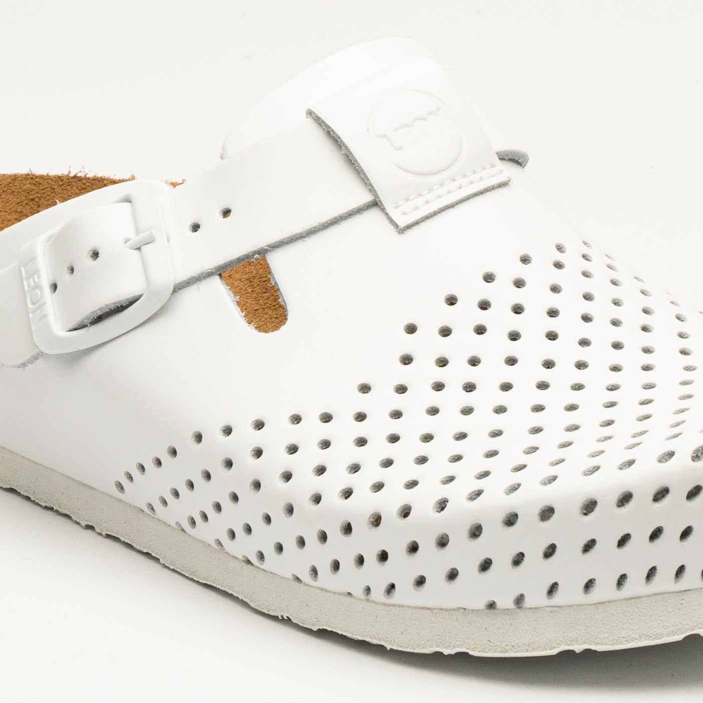 Edita by LEON– Women’s Leather Clog- Orthopedic Cork-style Clog with Adjustable Buckle LEON Footwear USA