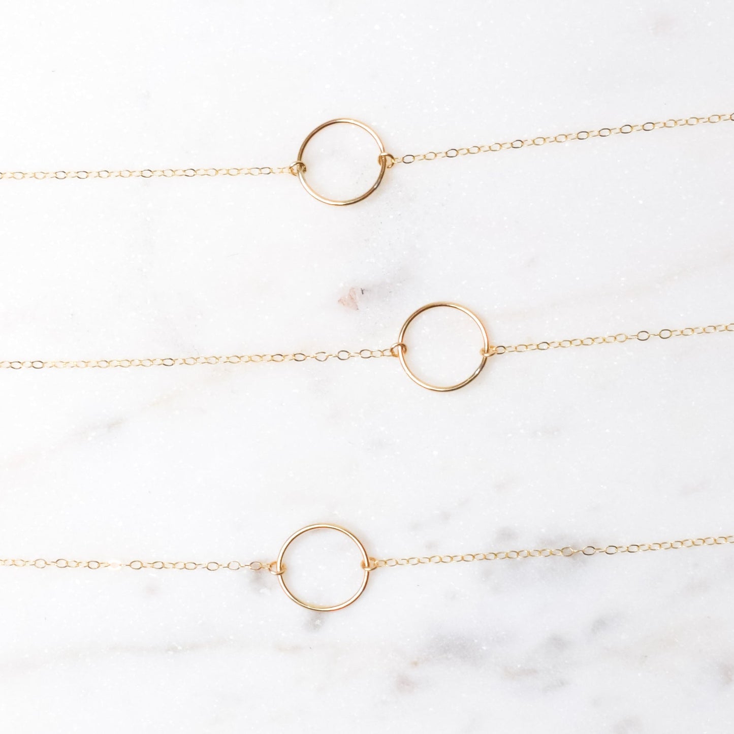 Circles Necklace Emily Anne Designs LLC