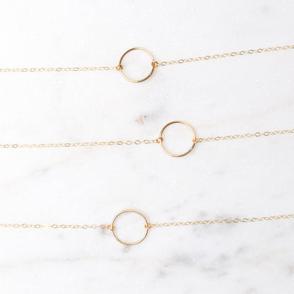 Circles Necklace Emily Anne Designs LLC