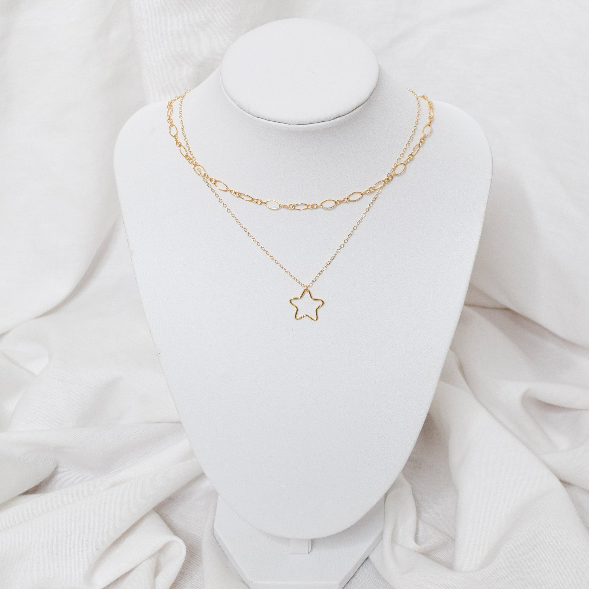 Open Star Necklace Emily Anne Designs LLC