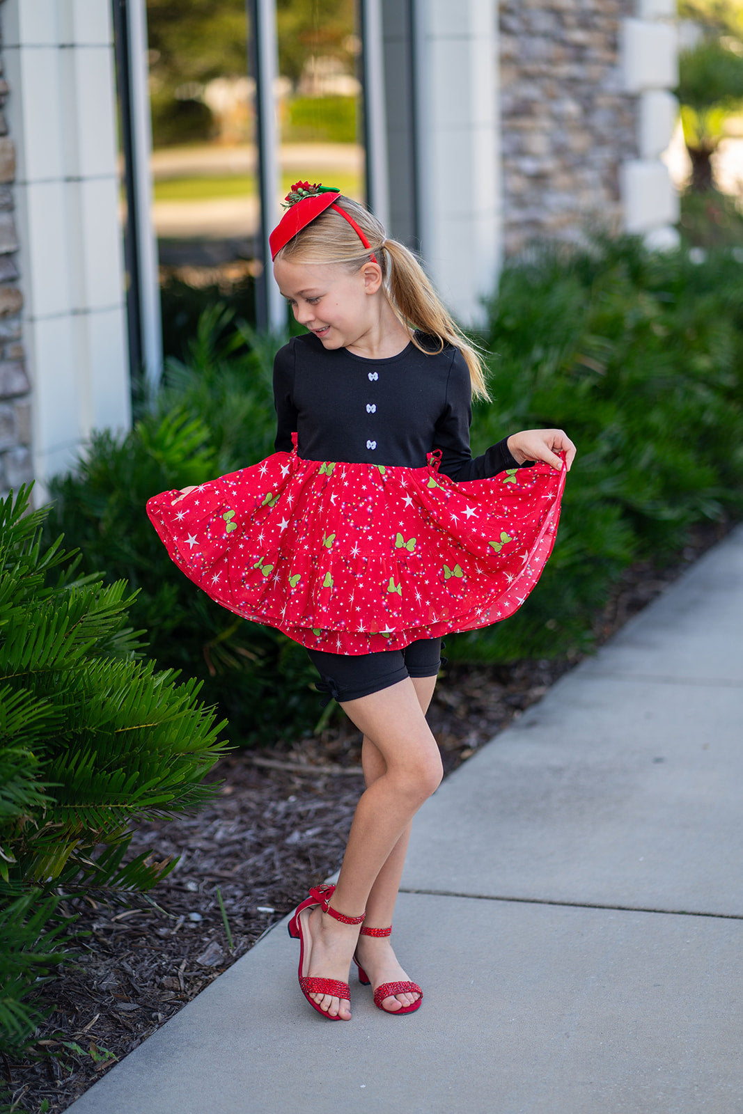 Blair 3 Piece Tunic Set - Minnie Merry and Bright Always In Bloom Clothing Co