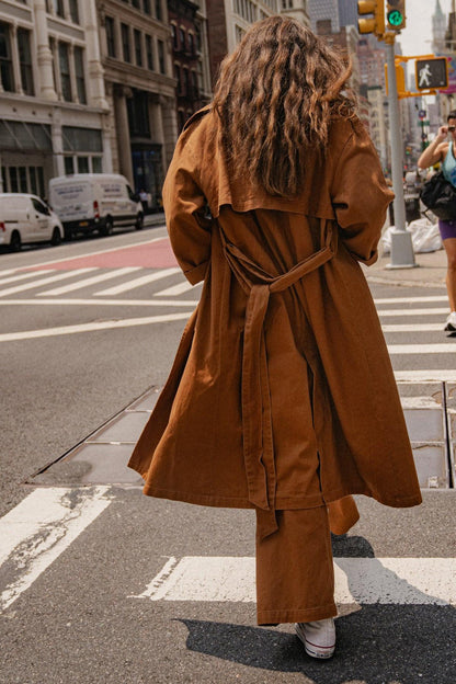 KEEPER OF MY HEART TWILL TRENCH COAT Flying Tomato