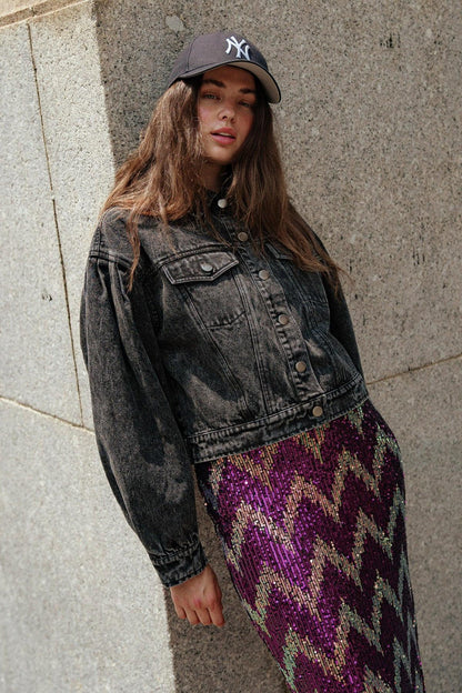 SEE YOU GO DENIM JACKET Flying Tomato