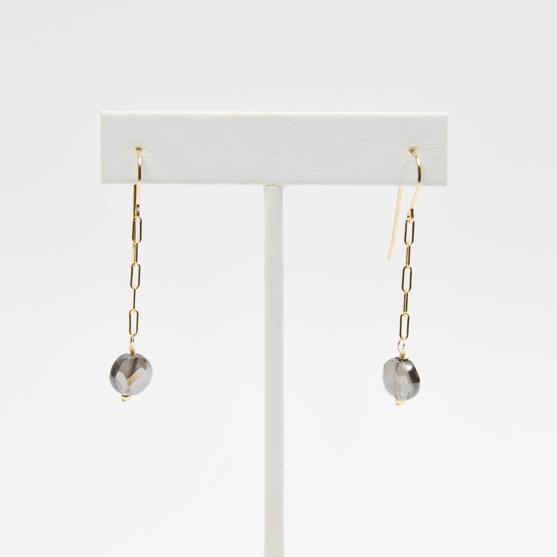 Smokey Night Earrings Emily Anne Designs LLC
