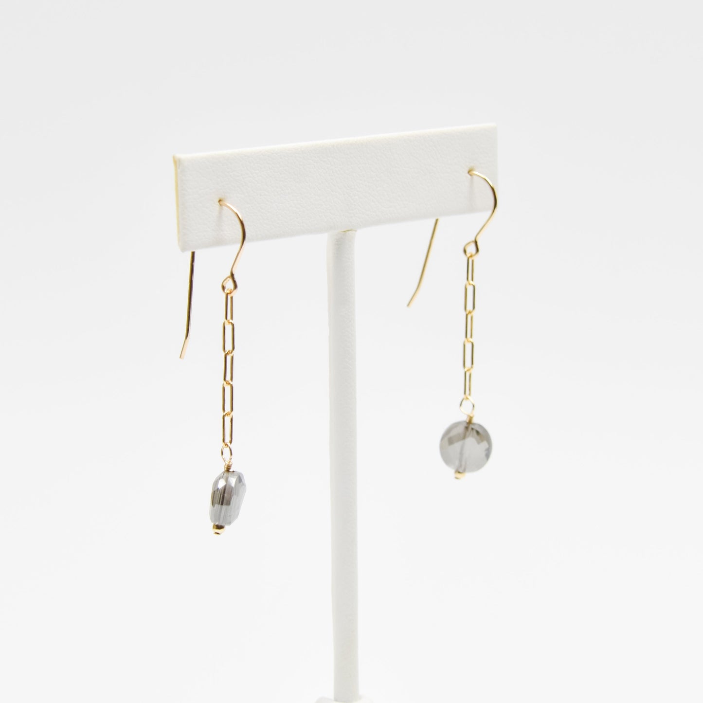Smokey Night Earrings Emily Anne Designs LLC