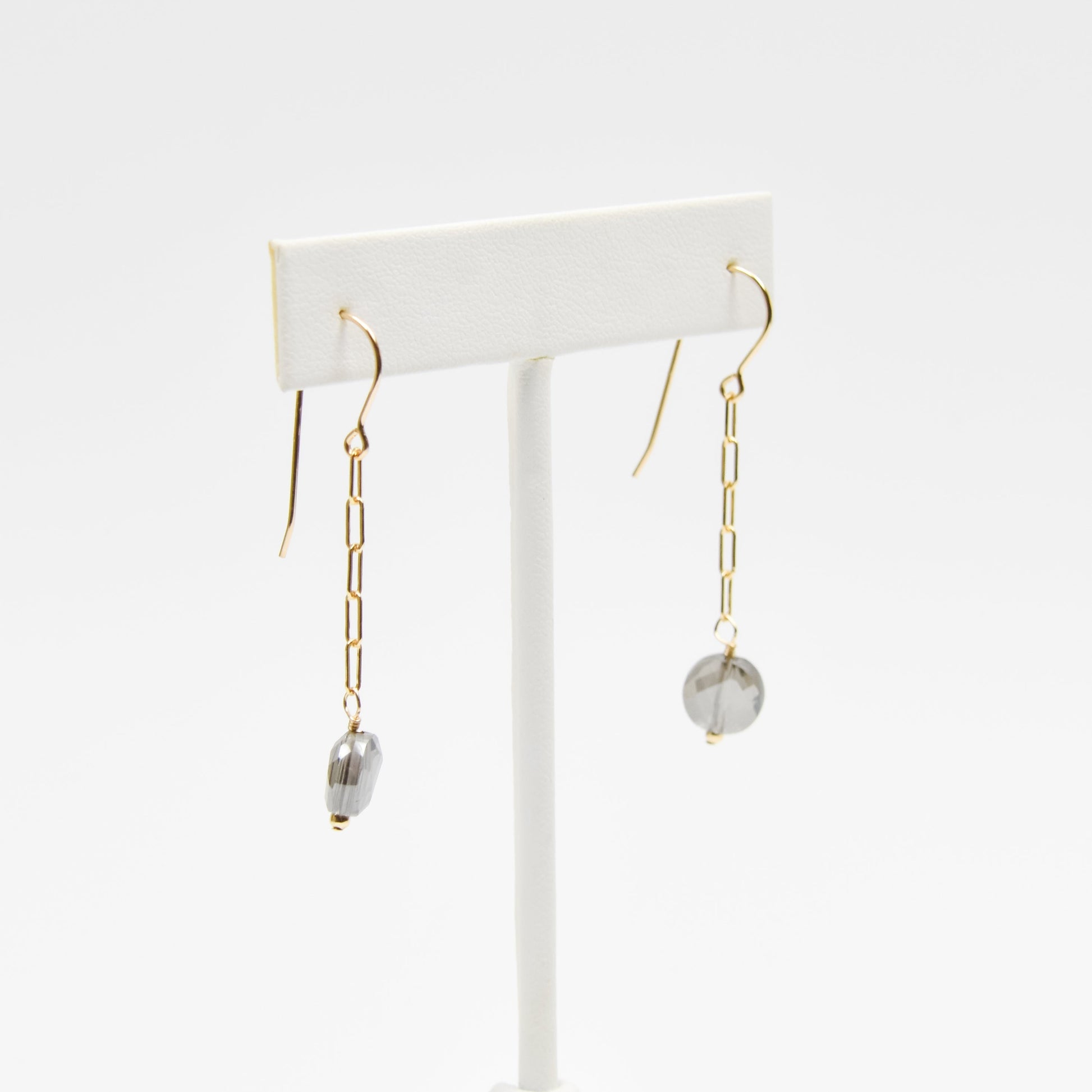 Smokey Night Earrings Emily Anne Designs LLC