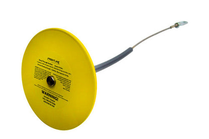 Frontline DT1206 Drop Thru Anchor 12" Round Plate with 6' Cable VM Hardware