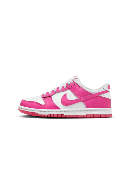 Nike Big Kids Dunk Low - Laser Fuchsia Denim Exchange
