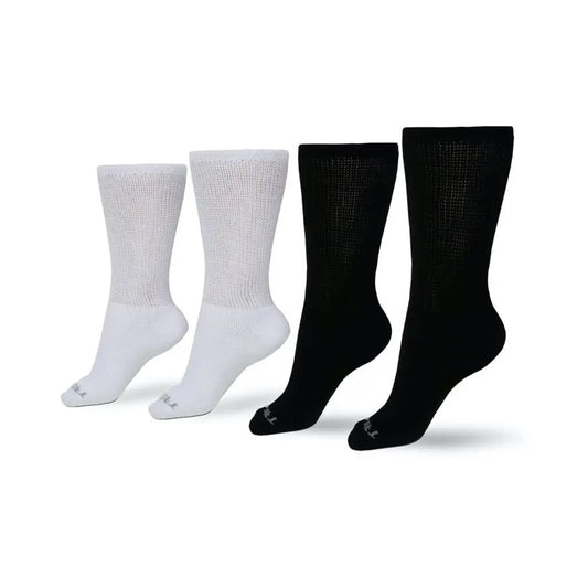 Women's Ultra-Soft Upper Calf Diabetic Socks (4 Pair) DSC
