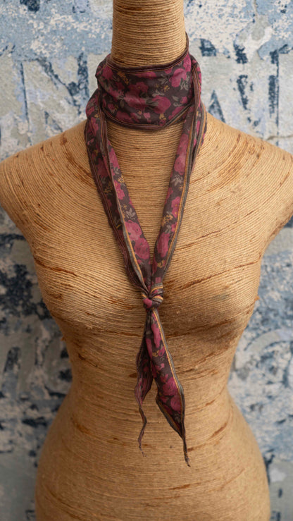 Desert Floral Neck Scarf Late Sunday Afternoon