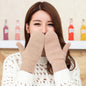 Women's Winter Thick Plush Wool Lined Mittens