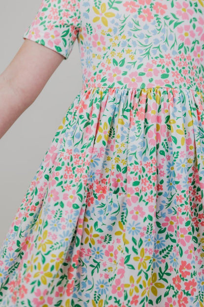 Daffodils S/S Pocket Twirl Dress Mila & Rose ®