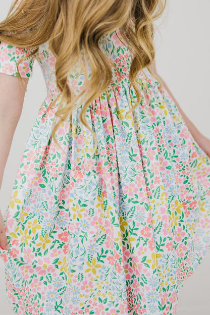 Daffodils S/S Pocket Twirl Dress Mila & Rose ®