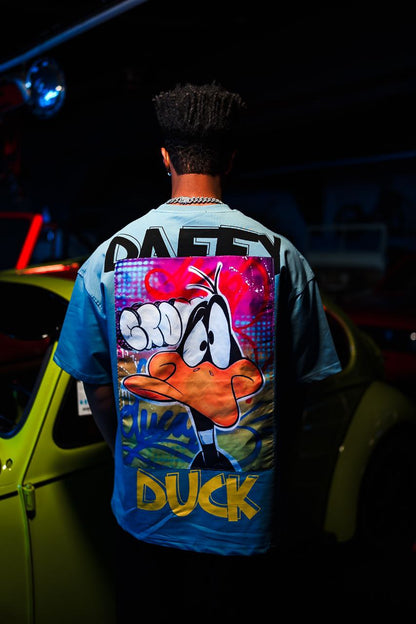 Daffy Duck GROVA T-Shirt - Stylish Cartoon Graphic Tee Withinblack