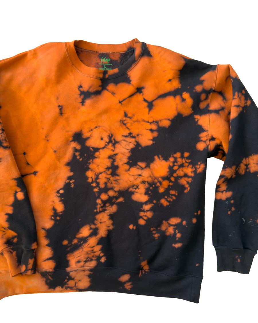ARASHI DYED 90/10 SWEATSHIRT Dark Shadows Keep Company