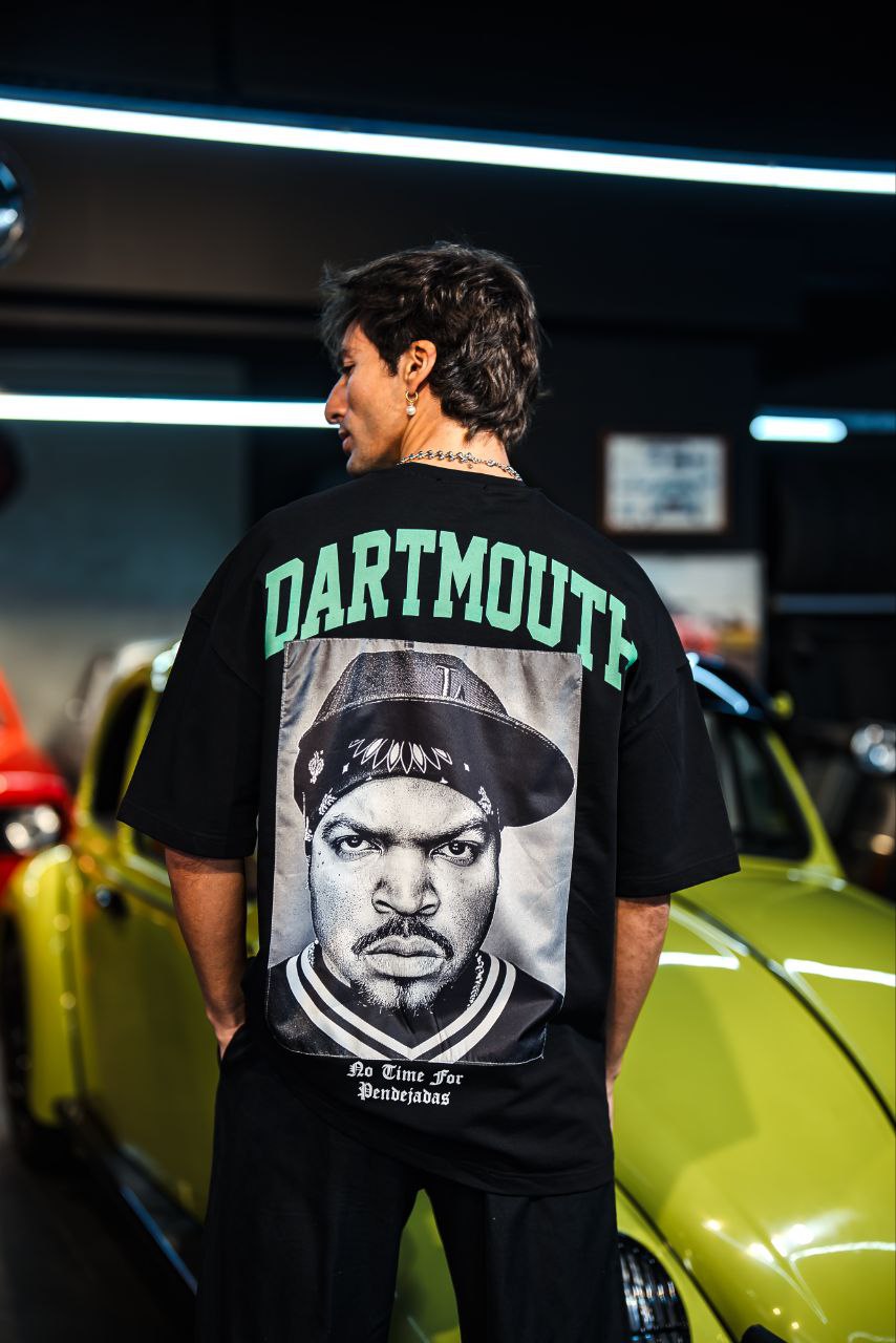 Dartmouth No Time For Pendejadas Oversized T-Shirt Withinblack