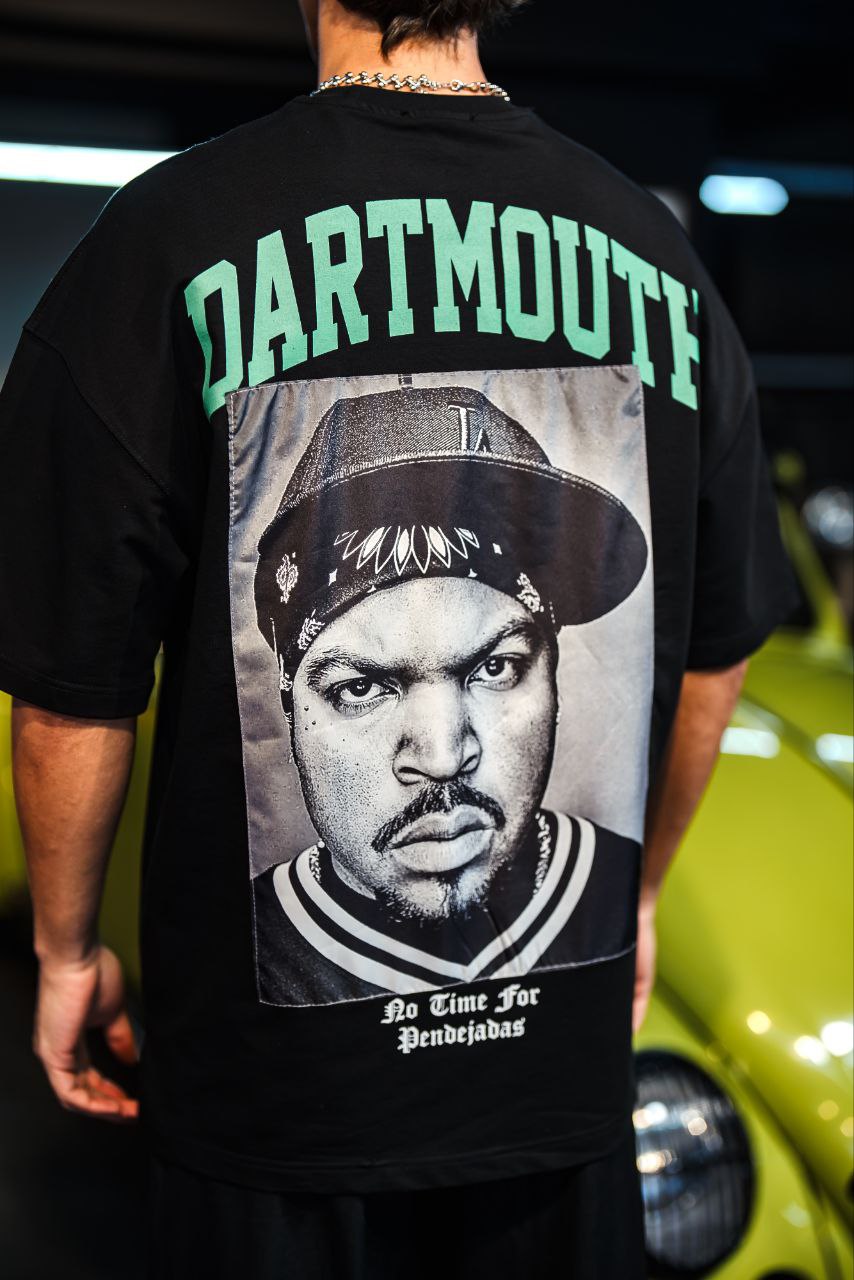 Dartmouth No Time For Pendejadas Oversized T-Shirt Withinblack
