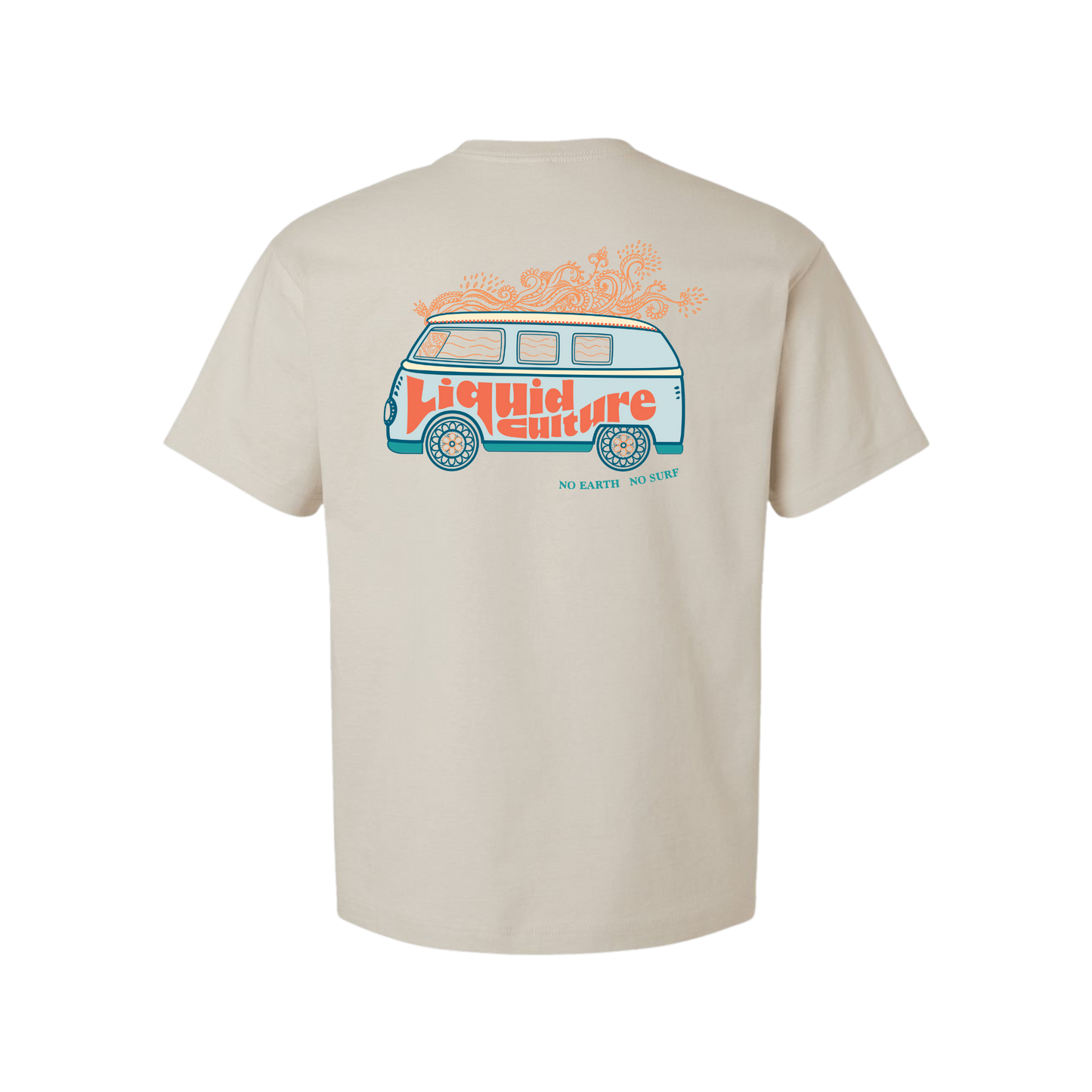Day Tripper Tee - Oversized Cotton T-Shirt Liquid Culture