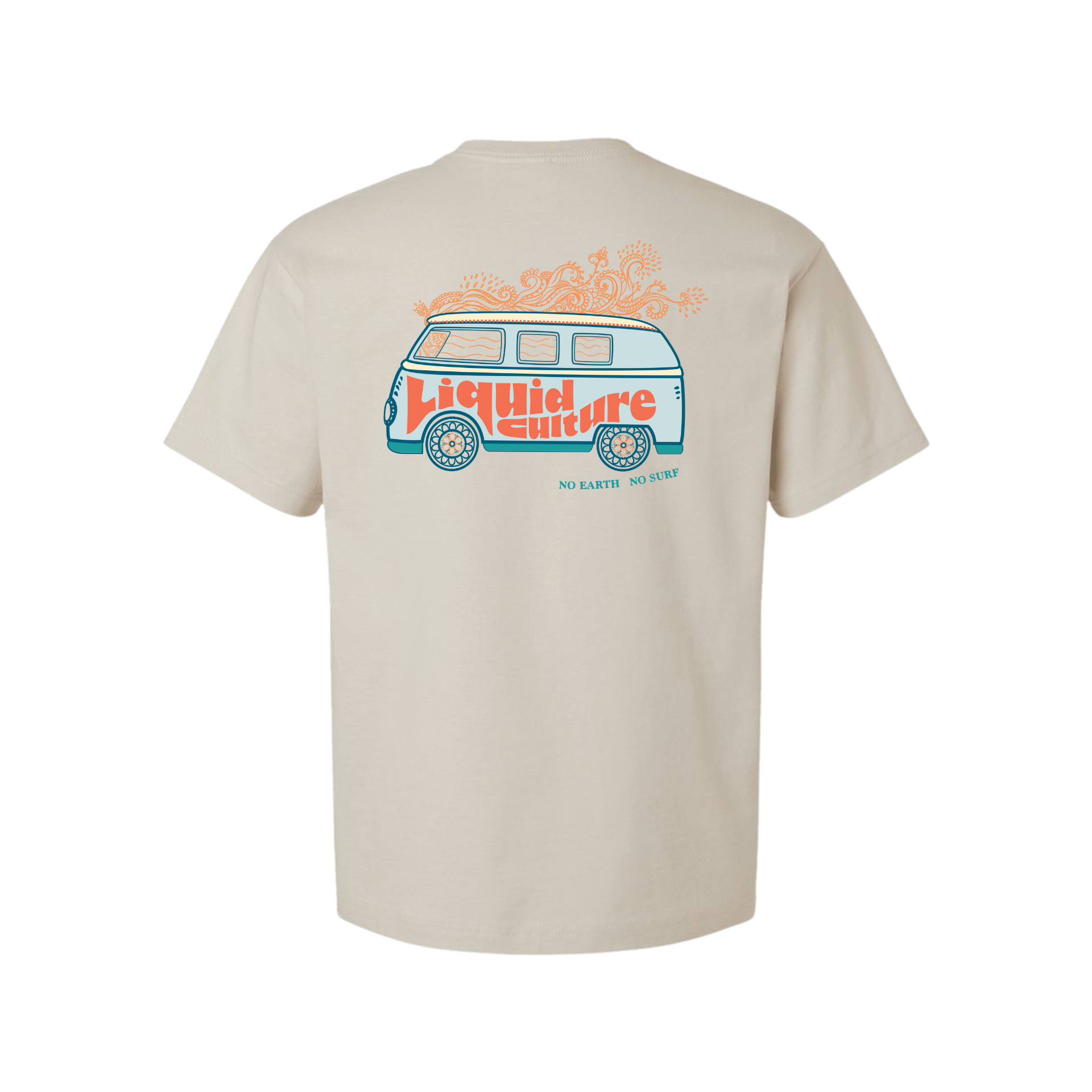 Day Tripper Tee - Oversized Cotton T-Shirt Liquid Culture