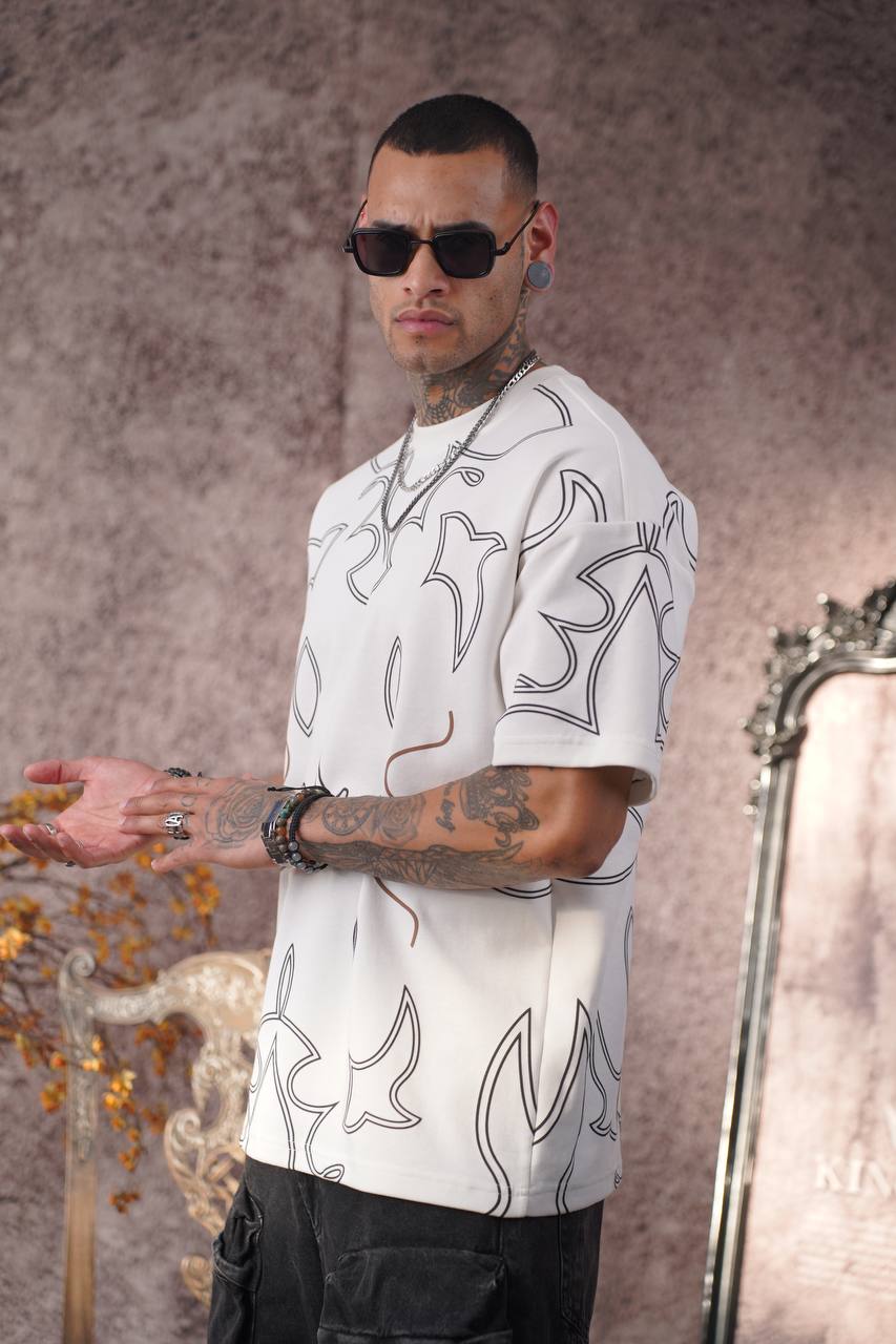 Deftlouwear Digital Print Rayon Shirt - Men's Short Sleeve Beach Shirt -  Lightweight Summer Top Withinblack