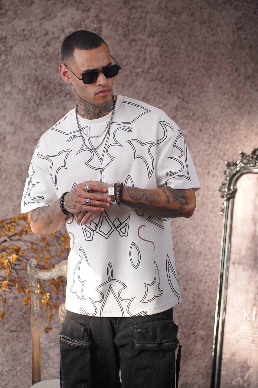 Deftlouwear Digital Print Rayon Shirt - Men's Short Sleeve Beach Shirt -  Lightweight Summer Top Withinblack
