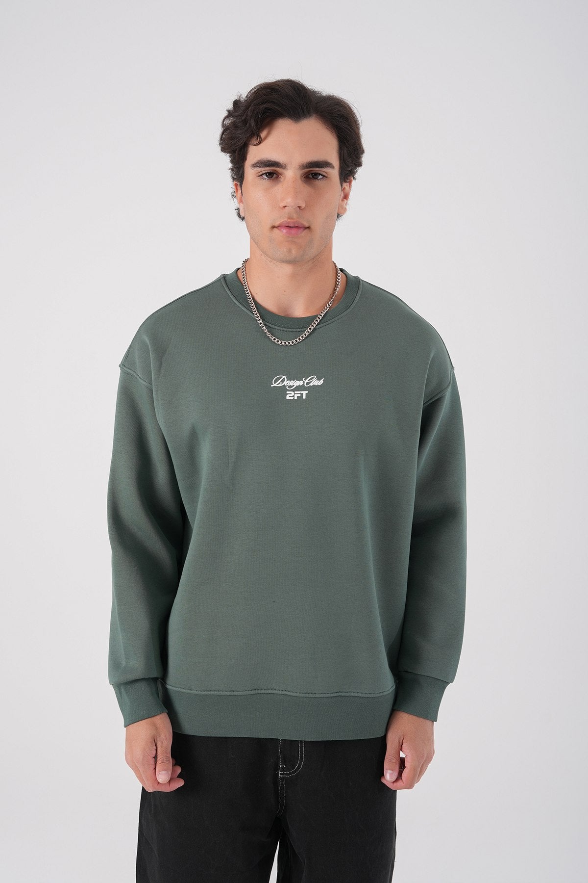 Design Club' Oversized Sweatshirt: The New Icon of Urban Style Withinblack