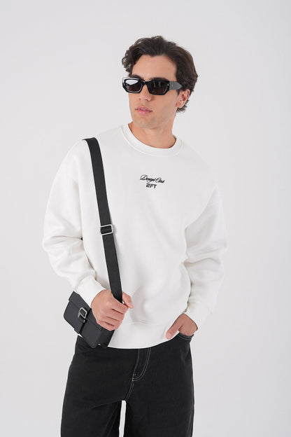 Design Club' Oversized Sweatshirt: The New Icon of Urban Style Withinblack