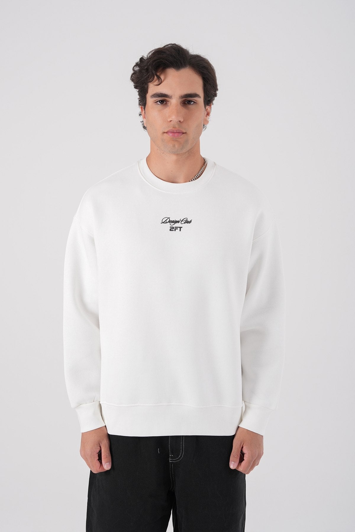 Design Club' Oversized Sweatshirt: The New Icon of Urban Style Withinblack