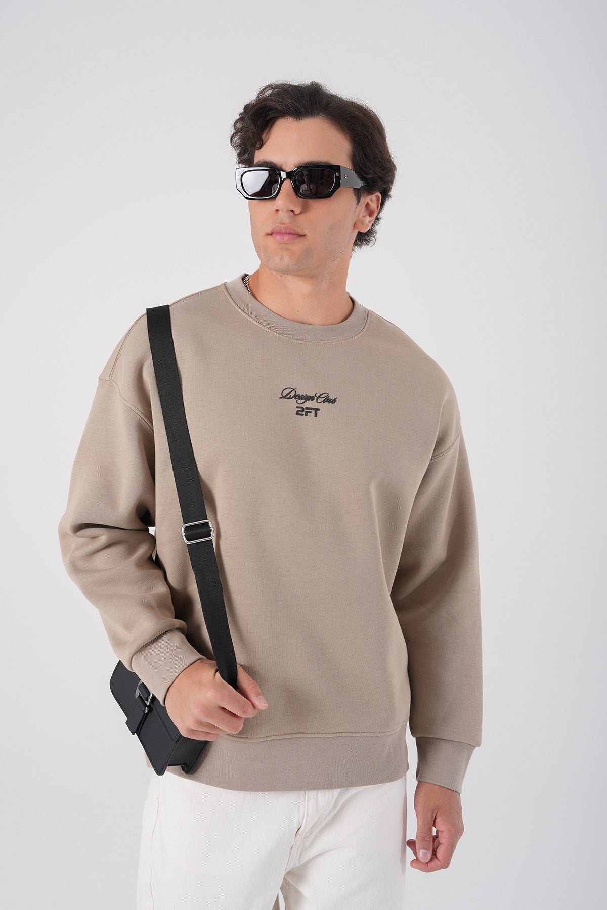 Design Club' Oversized Sweatshirt: The New Icon of Urban Style Withinblack