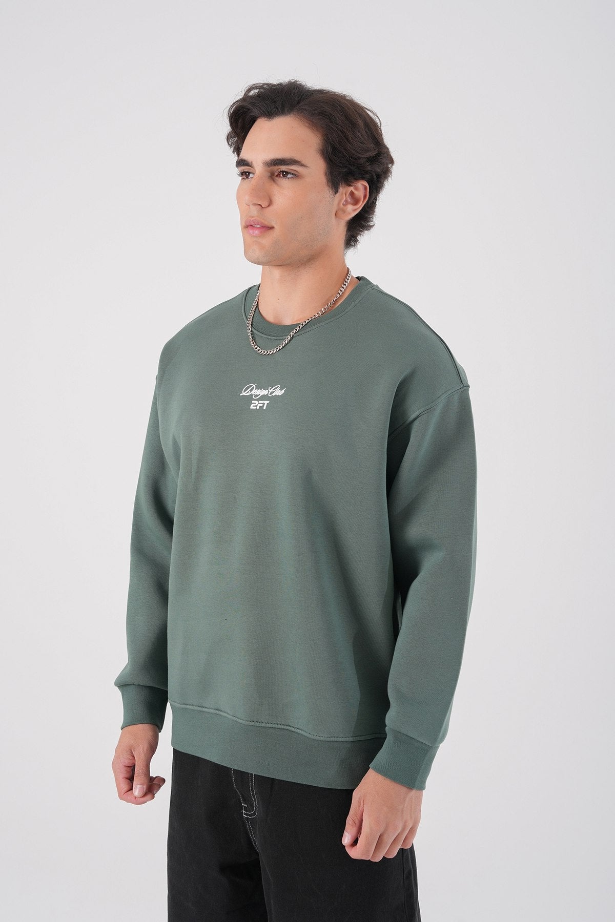 Design Club' Oversized Sweatshirt: The New Icon of Urban Style Withinblack