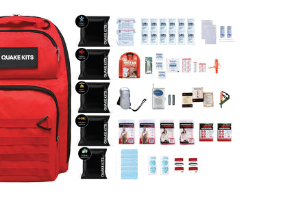 Prepared Survival Kit -  Emergency & Disaster Go Bag quakekits.com