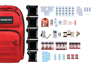 Prepared Survival Kit -  Emergency & Disaster Go Bag quakekits.com
