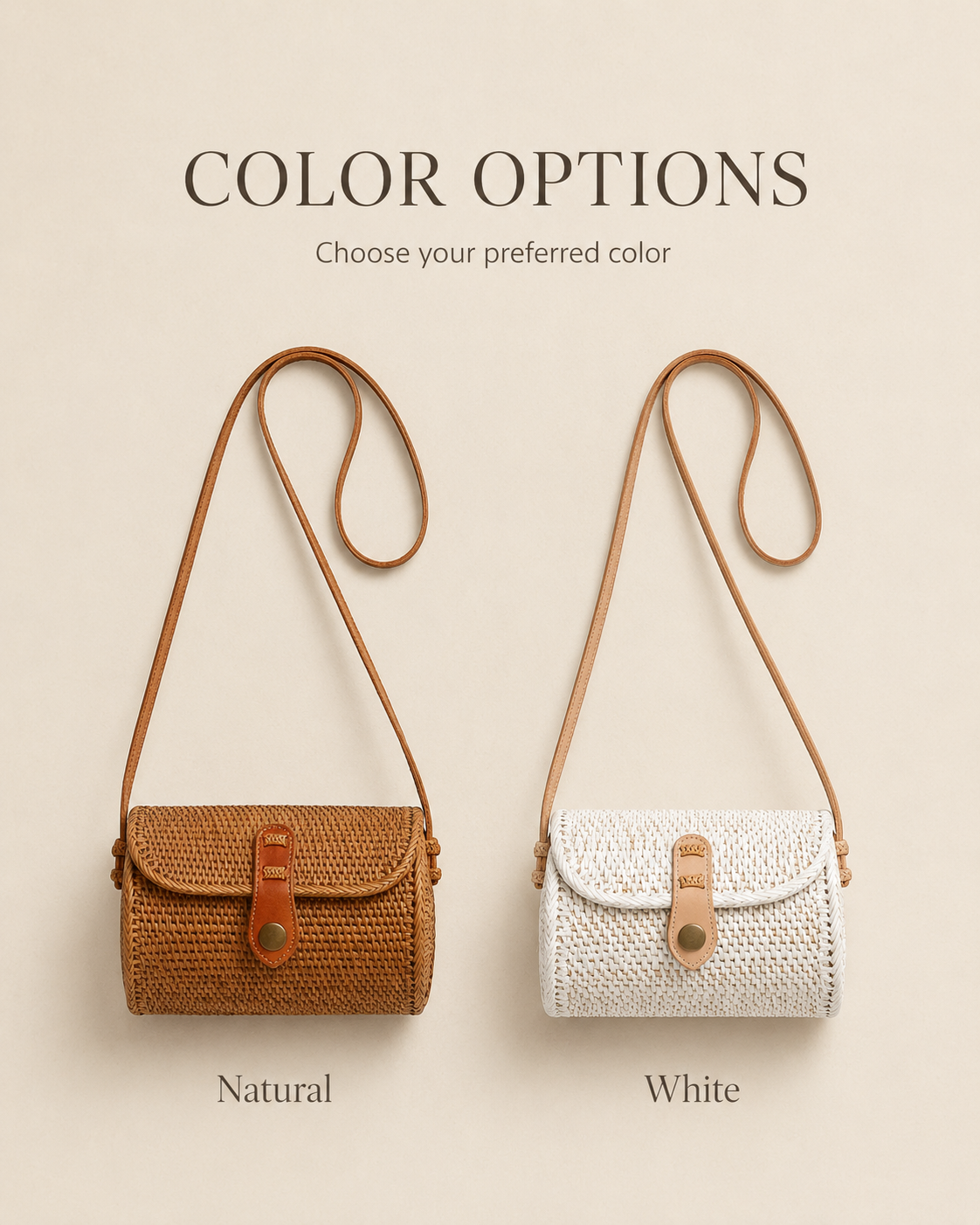 Diah Rattan Purse Village Thrive