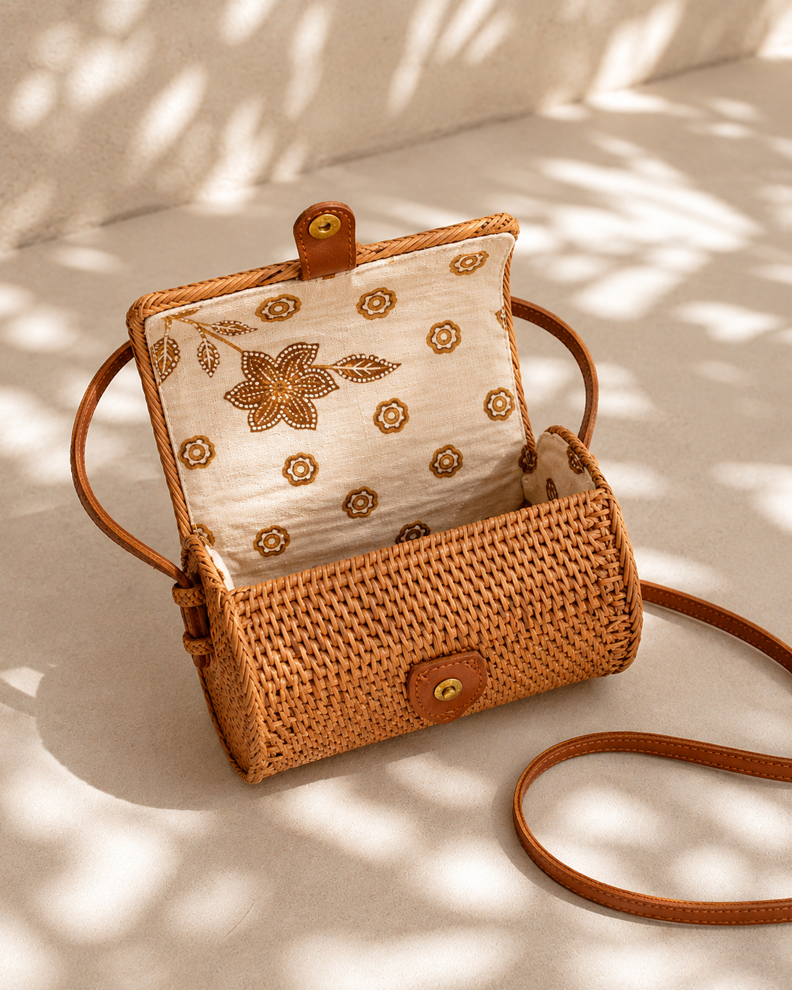 Diah Rattan Purse Village Thrive