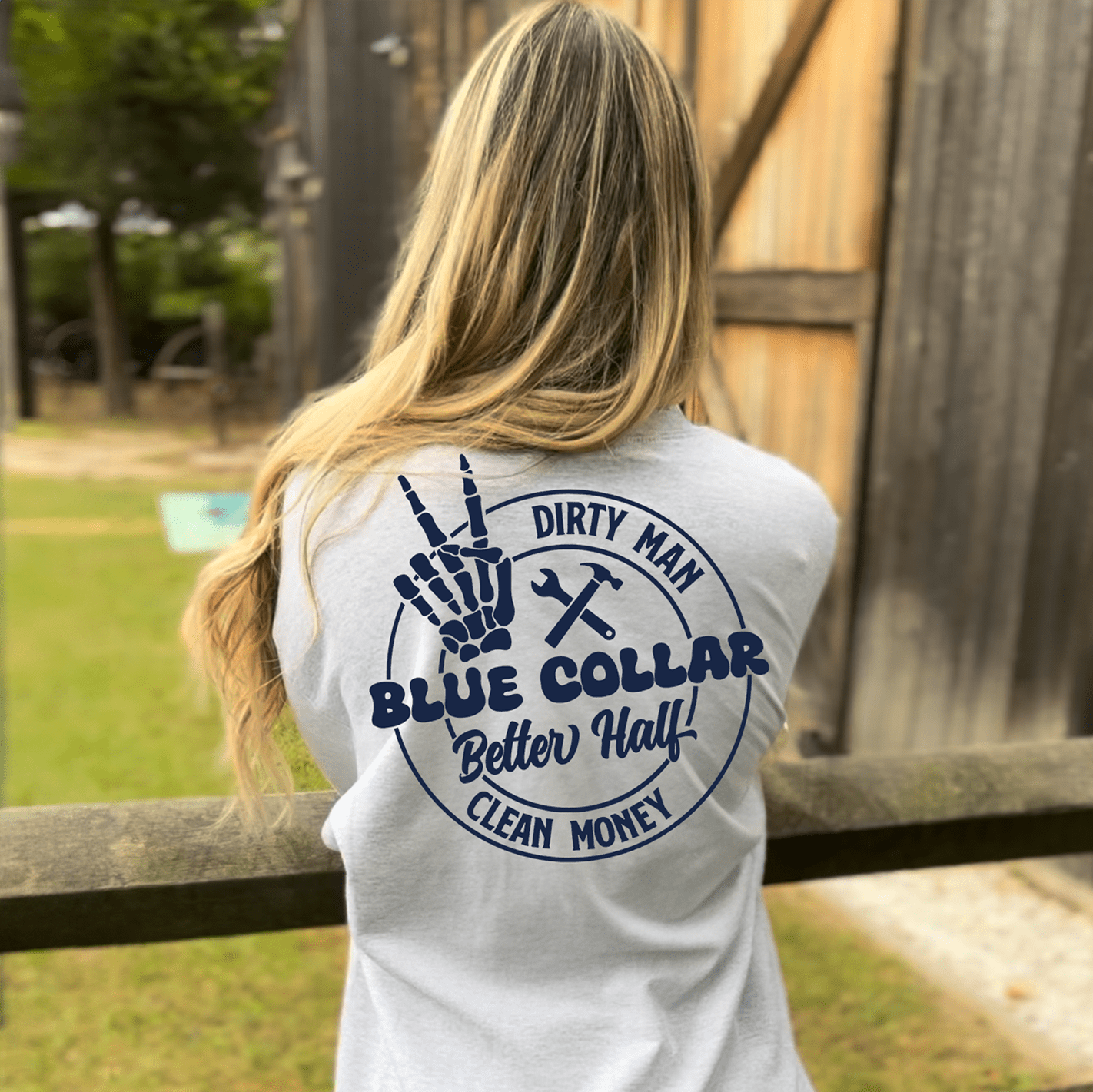 Dirty Man Clean Money - Crew Sweatshirt Armed American Supply