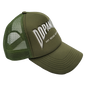 Dopamine Trucker Hat Olive