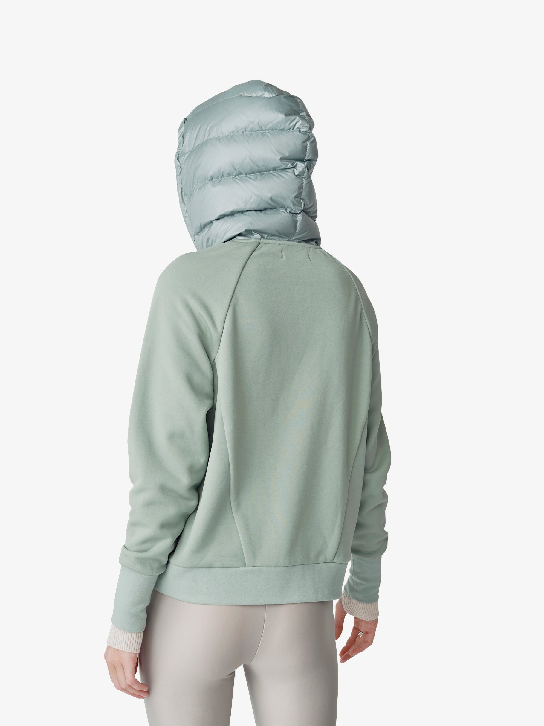 Down Zip Hoodie - Slate Gray Holden Outerwear