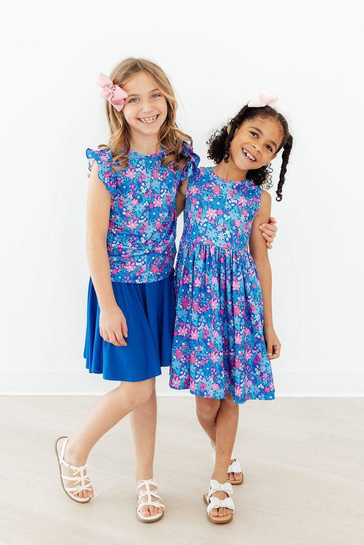 Dreaming Daisies S/S Ruffle Tee Mila & Rose ®