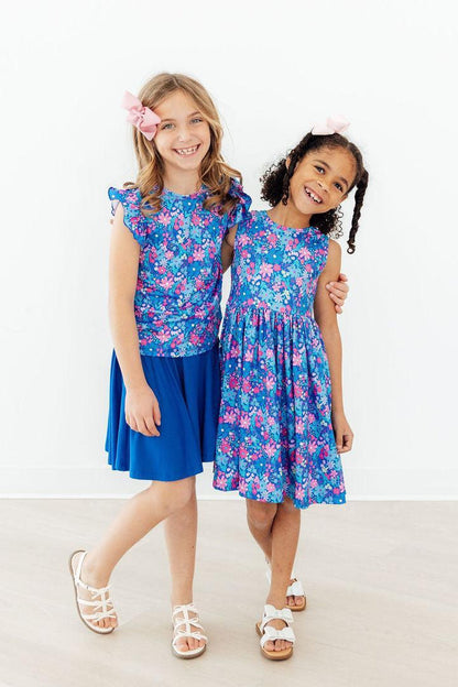Dreaming Daisies S/S Ruffle Tee Mila & Rose ®