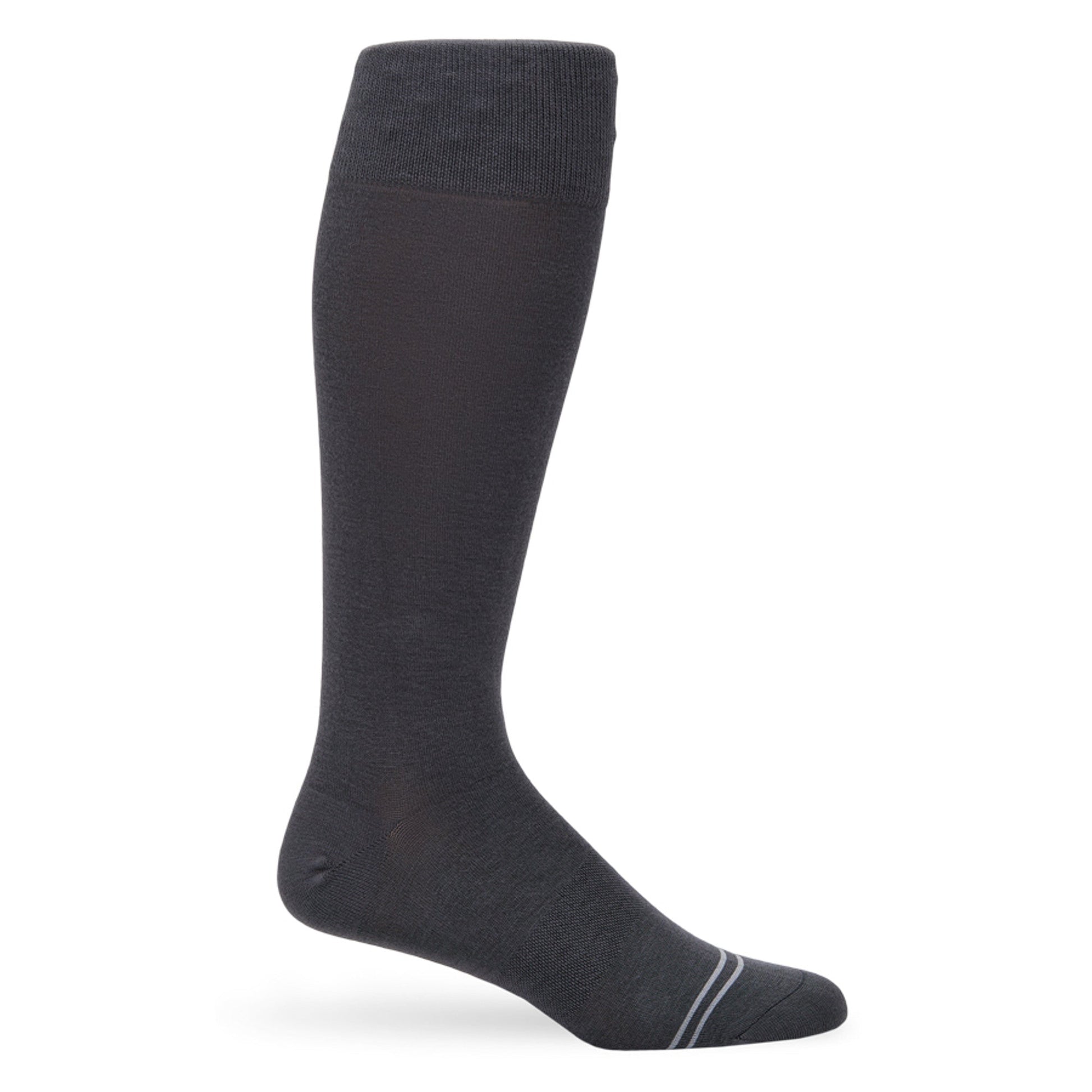 Asher 3-Pack - Charcoal Dress Socks DeadSoxy