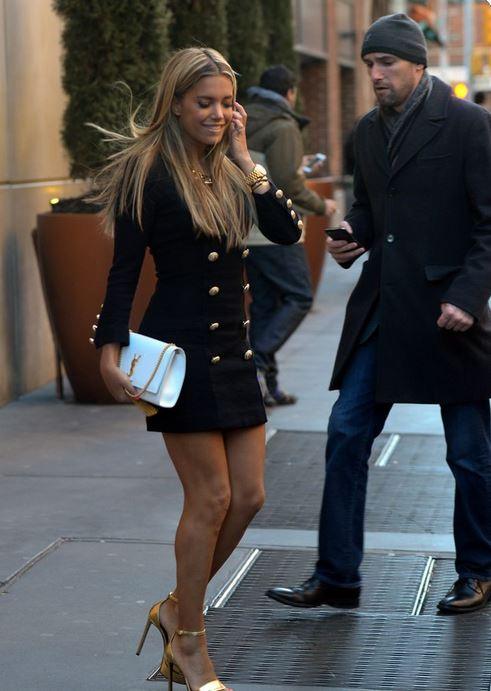 Sophisticated Black Gold Button Dress Country in My Heart