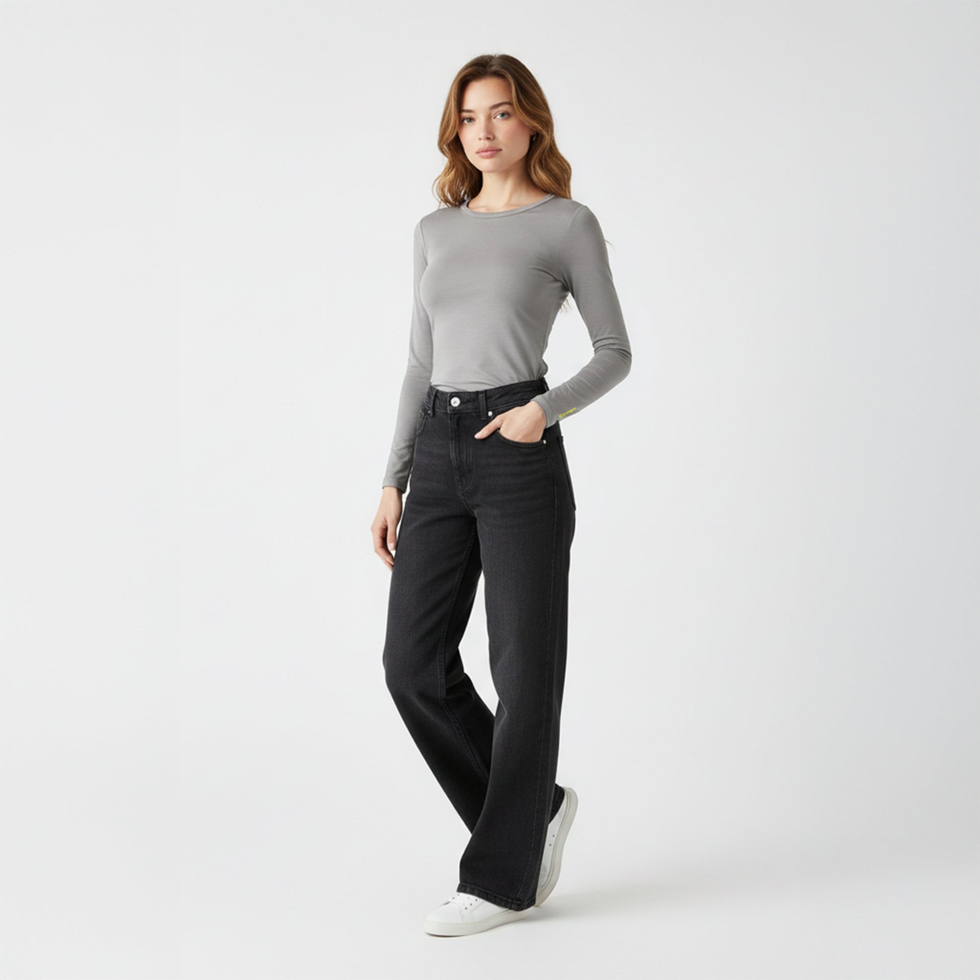 Drew Grey Long Sleeve Crew Auragen